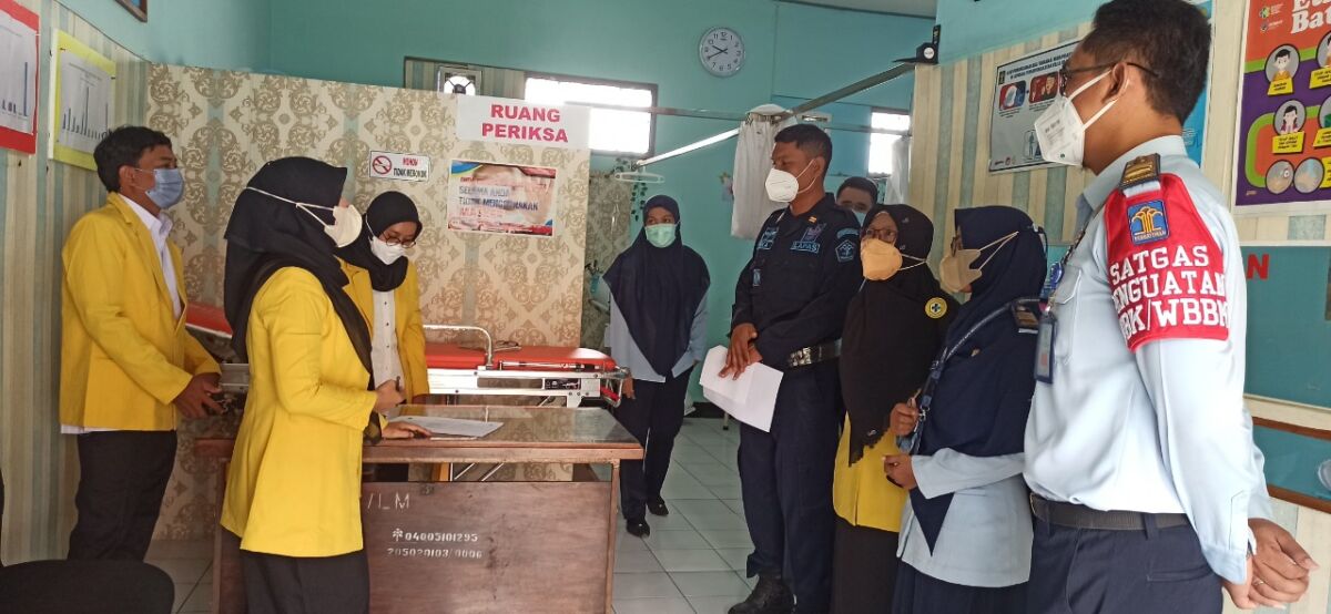Pelayanan Semakin Baik, Puskesmas Lamongan Kota Kunjungi Klinik Pratama Lapas Lamongan