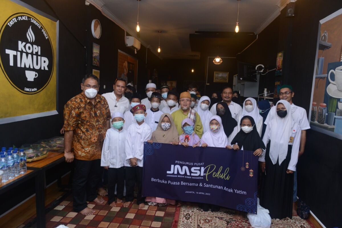 JMSI Giat Ramadhan 1443 H Gelar Santunan dan Buka Bersama Anak Yatim