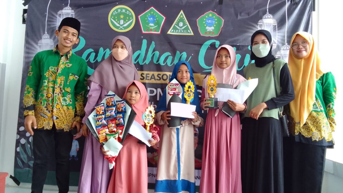 PAC IPNU-IPPNU Ngimbang Gelar Kegiatan Ramadhan Ceria