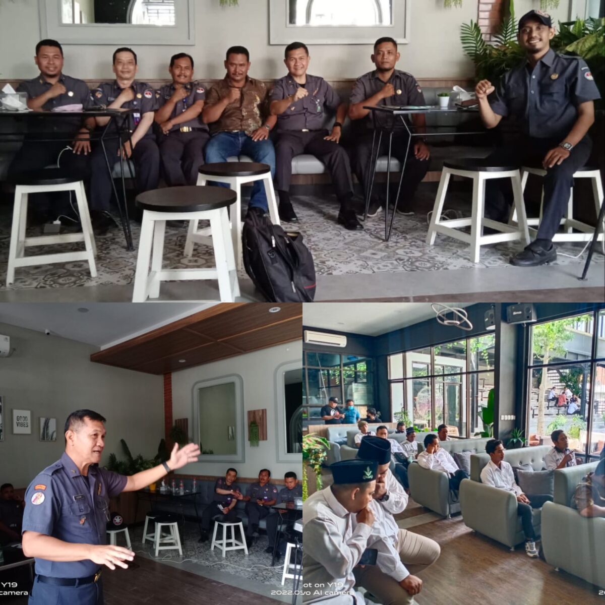 FKBN Korda Lamongan Gelar Pembekalan Bela Negara di Onnea Cafe