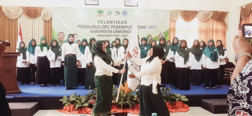 Pelantikan Pengurus DPC Perempuan Tani HKTI Kabupaten Lamongan 2022-2027