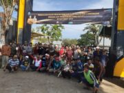 Pj Danramil 0812/04 Tikung Hadiri Pembukaan Pasar Hewan