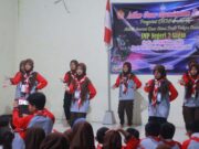 SMPN 2 Sugio Helat Latihan Dasar Kepemimpinan di Pacet.