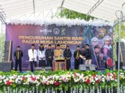 Pagar Nusa Cabang Lamongan Giat Baiat Santri Baru Dalam Rangka Maulid Nabi Muhammad SAW dan Hari Santri Nasional