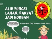 Peduli Nusantara Tunggal : Alih Fungsi Lahan Sawah Untuk Kepentingan Umum.