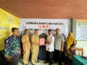 Visitasi dan Serah Terima Surat Keterangan Terdaftar (SKT) LBH Universitas Billftah oleh Bakesbanngpol Lamongan.