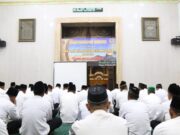Peringatan Isra Miraj Nabi Muhammad SAW 1444 Hijriah secara Virtual. Kodim 0812 Lamongan Gelar Istigosah di Masjid Al-Arif