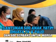 Giat Rutin Sosial Kades Cantik Angely Emitasari Setiap Bulan Ramadhan.