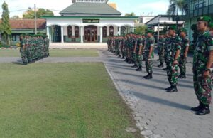 Kodim 0812 Lamongan Siagakan Personel Antisipasi May Day