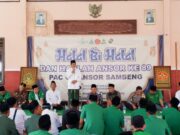Kokohkan Silaturahim, Ansor Sambeng Gelar Apel Kader dan Halal bi Halal Dalam Rangka Harlah Ke-89