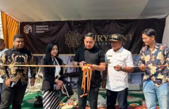 Peletakan Batu Pertama Chrysant LuxLand, Rumah Murah di Tengah Kota Lamongan.