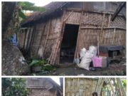 Miris !! Rumah Nyaris Roboh, Potret Kemiskinan Ekstrim di Kabupaten Lamongan.