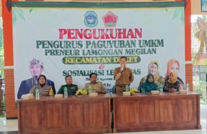 Dorong Pelaku UMKM Naik Kelas, Paguyuban UMKM Kecamatan Deket Dikukuhkan