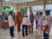 Pelantikan dan Pengambilan Sumpah Jabatan Perangkat Baru Desa Rejosari.