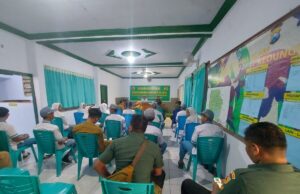 Puluhan Siswa SMK N 2 Blawirejo Geruduk Koramil 0812/11 Kedungpring