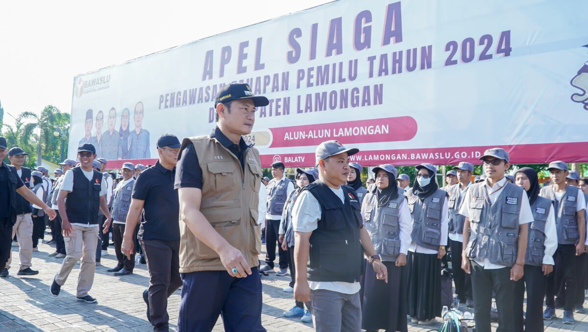 Bupati Lamongan Ajak Panwaslu Tegakkan Asas Pemilu Untuk Wujudkan Pemilu Berkualitas