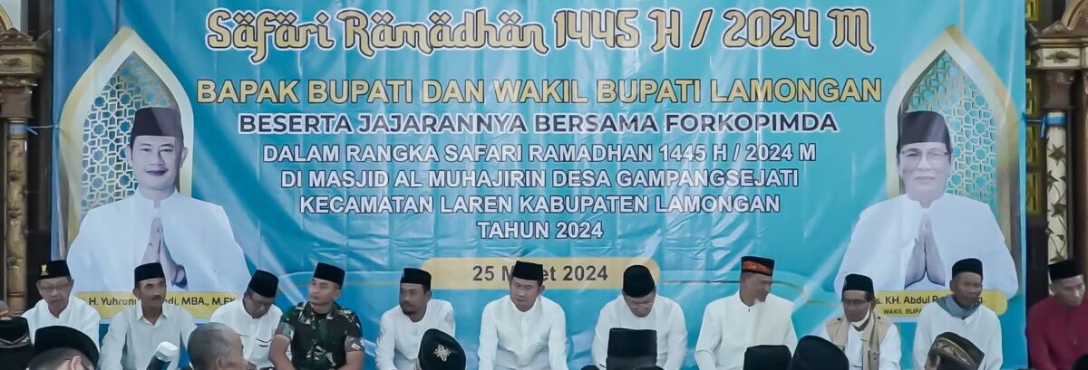 Pemkab Lamongan Hadirkan Ragam Layanan Publik Dalam Kegiatan Safari Ramadhan