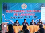 Muskab IPSI Kabupaten Lamongan, Wujud Kerja Nyata Terpilih Lagi Debby Kurniawan Sebagai Ketua.