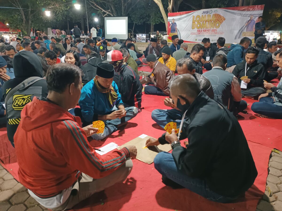Lomba Domino Piala Rakyat 2024 Ikut Memeriahkan HUT ke-79 RI di Bondowoso