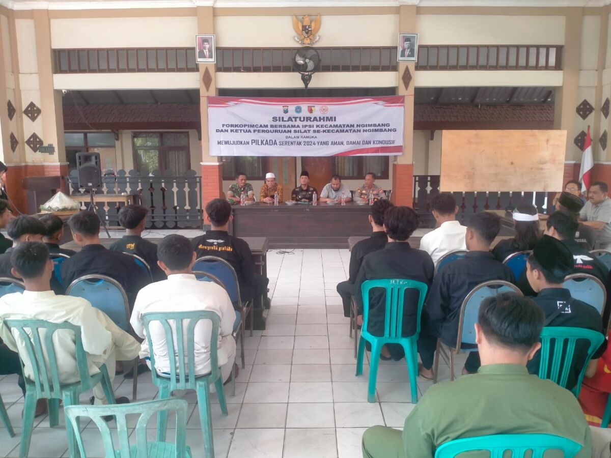 Koramil 0812/06 Ngimbang Hadiri Acara Silaturahmi Antar Perguruan Pencak Silat