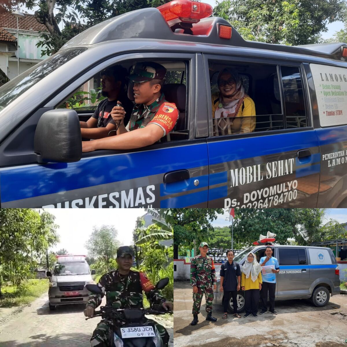 Cegah Penyebaran Demam Berdarah, Babinsa Himbau Masyarakat Peduli Lingkungan