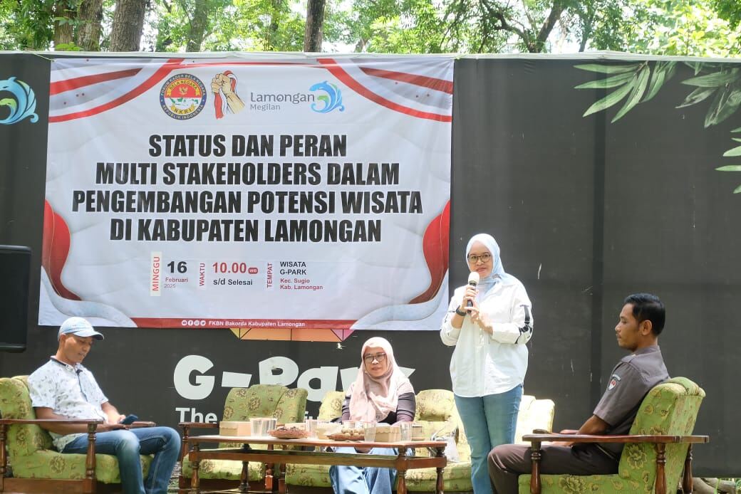 FKBN Lamongan Gelar Diskusi Publik Status dan Peran Multi Stakeholders dalam Pengembangan Potensi Wisata.