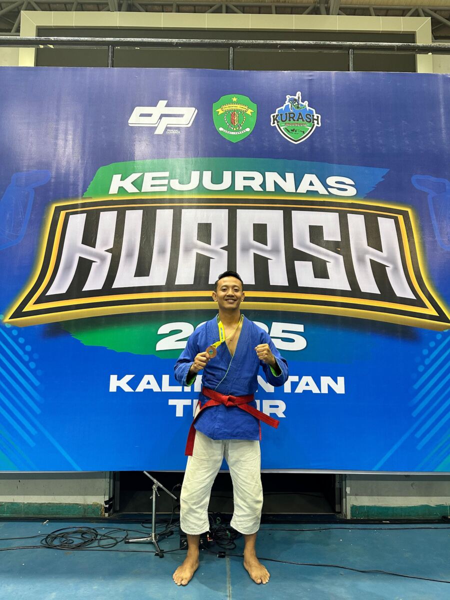 Prestasi Membanggakan Personil Polres Lamongan, Raih Juara 3 Nasional di Kejuaraan Kurash 2025.