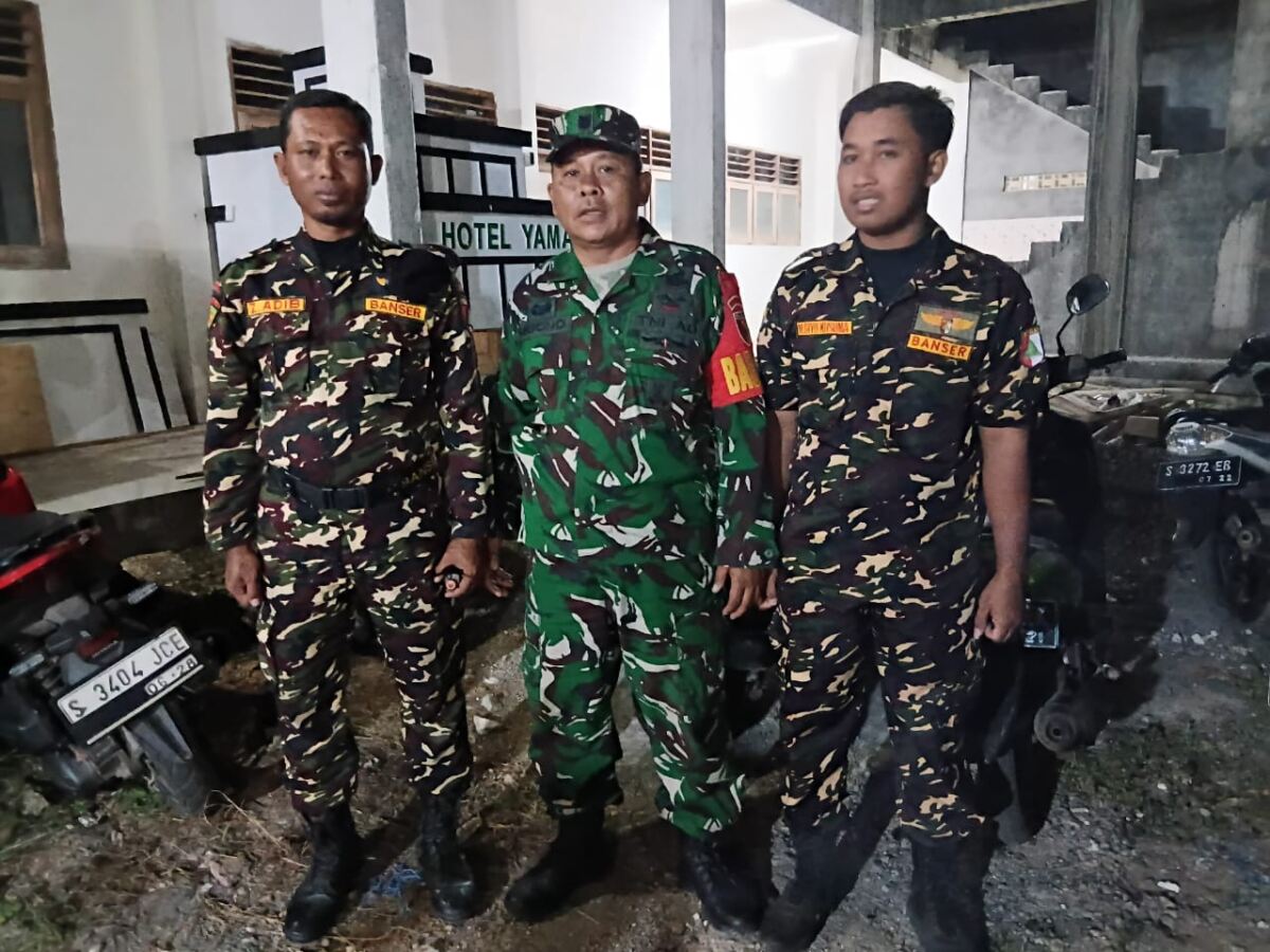 Upaya TNI dalam menjaga stabilitas wilayah, Koramil 0812/18 Brondong