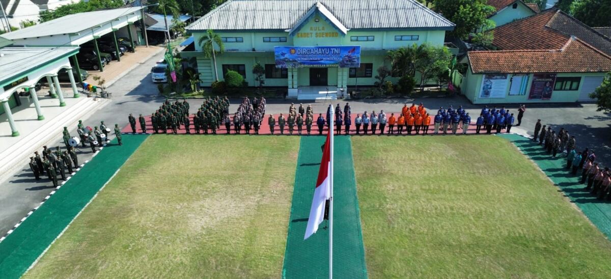 Perkuat Sinergi Antar Elemen Bangsa, Kodim 0812/Lamongan Gelar Upacara Peringatan HUT ke-80 TNI Tahun 2025