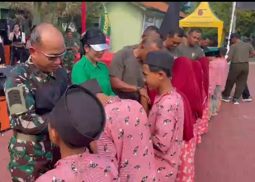 Komandan Kodim 0812/Lamongan Pimpin Tasyakuran Kenaikan Pangkat Prajurit Periode Oktober 2025