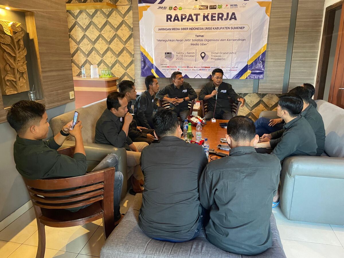 JMSI Sumenep Gelar Raker Di Mojokerto, Teguhkan Solidaritas dan Kemandirian Media di Era Digital