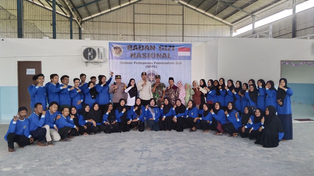 Pj Danramil Karanggeneng Hadiri Peluncuran Dapur MBG Yayasan Bakti Bunda Berjaya