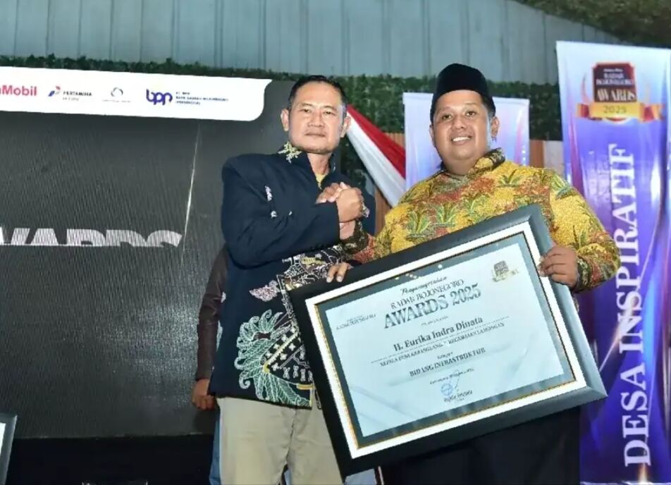 Desa ini Sabet Penghargaan Desa Inspiratif Bidang Infrastruktur 2025