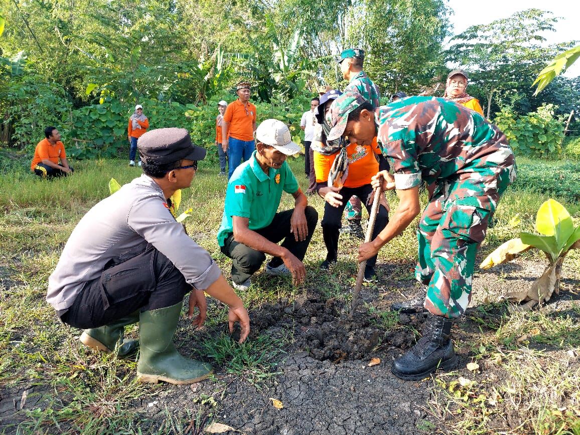 Peduli Lingkungan, Kodim 0812 Lamongan Gelar Kegiatan Program Pembinaan Lingkungan Hidup.