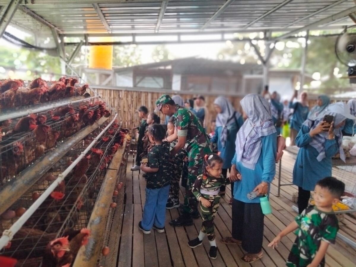 Kunjungan Penuh Inspirasi Siswa Siswi TK Al-Hidayah ke Kampung Pandu Kodim Lamongan