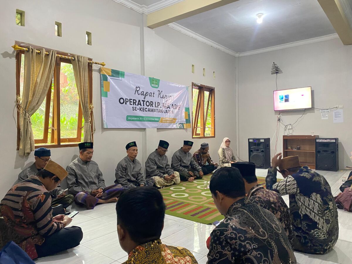 Operator LP Ma’arif NU se-Kecamatan Laren Adakan Raker untuk Sinergikan Program Kerja