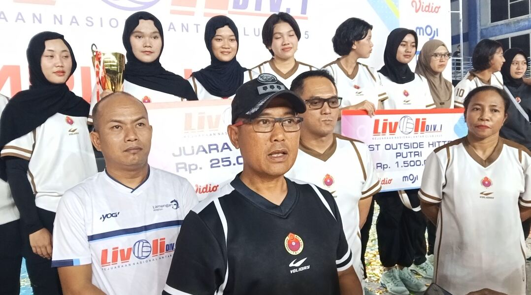 Tim Voli Putri Mabes TNI Ukir Prestasi Gemilang di Lamongan, Juara 3 Livoli Divisi 1 Tahun 2025