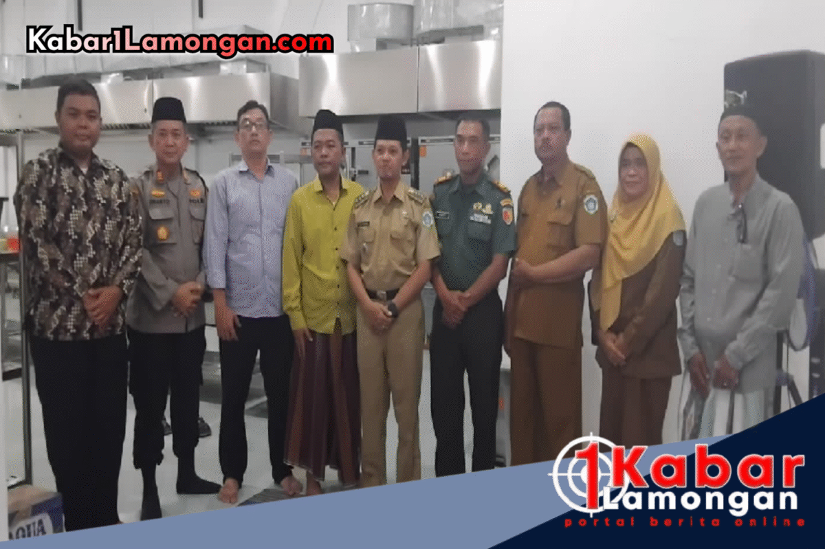 Danramil 0812/13 Sugio Hadiri Tasyakuran Launching SPPG 4 di Desa German