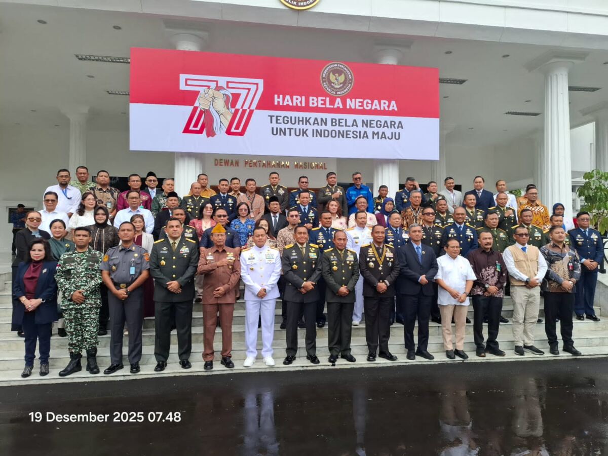 Tanamkan Semangat Cinta Tanah Air, Kemhan Gelar HUT ke-77 Bela Negara