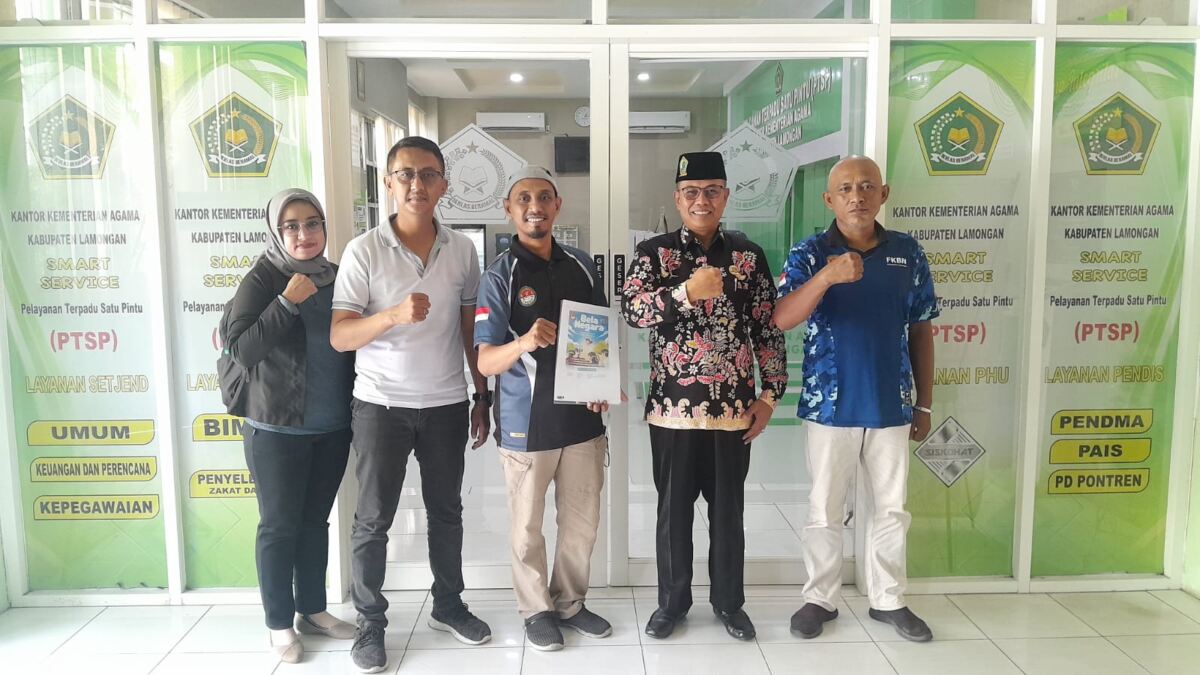 FKBN Lamongan Audiensi dengan Kemenag, Dorong Sosialisasi Pembekalan Bela Negara di Sekolah MTS dan Aliyah.
