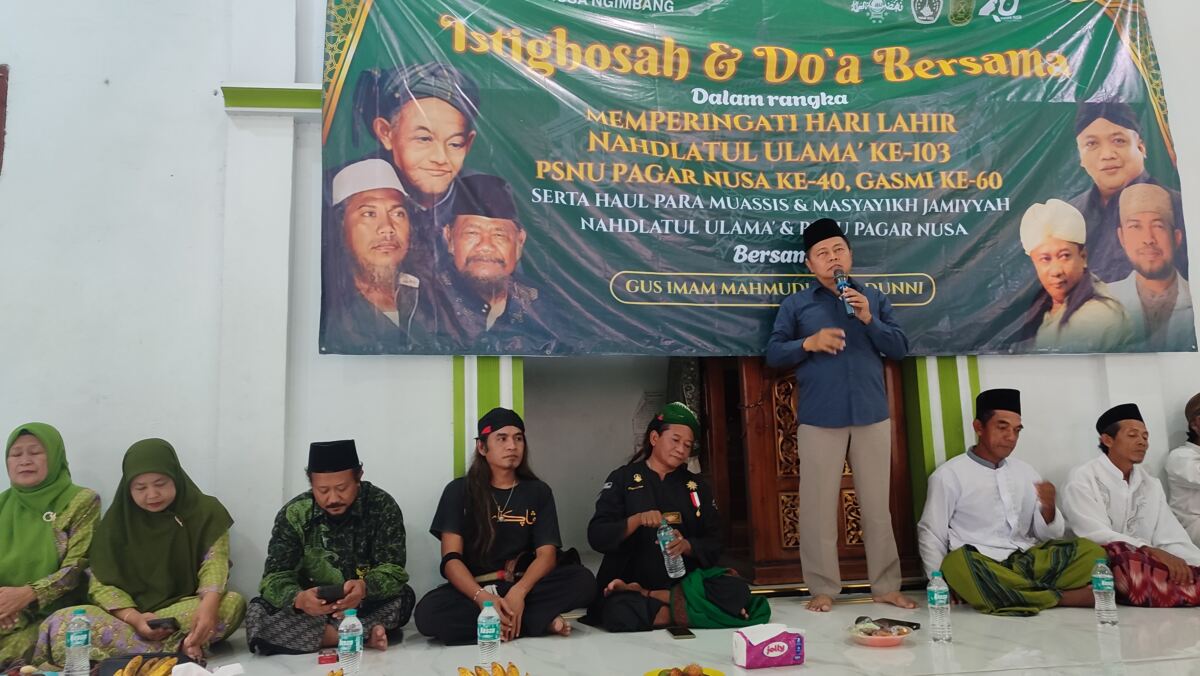PAC Pagar Nusa Ngimbang Gelar Istighosah dan Doa Bersama