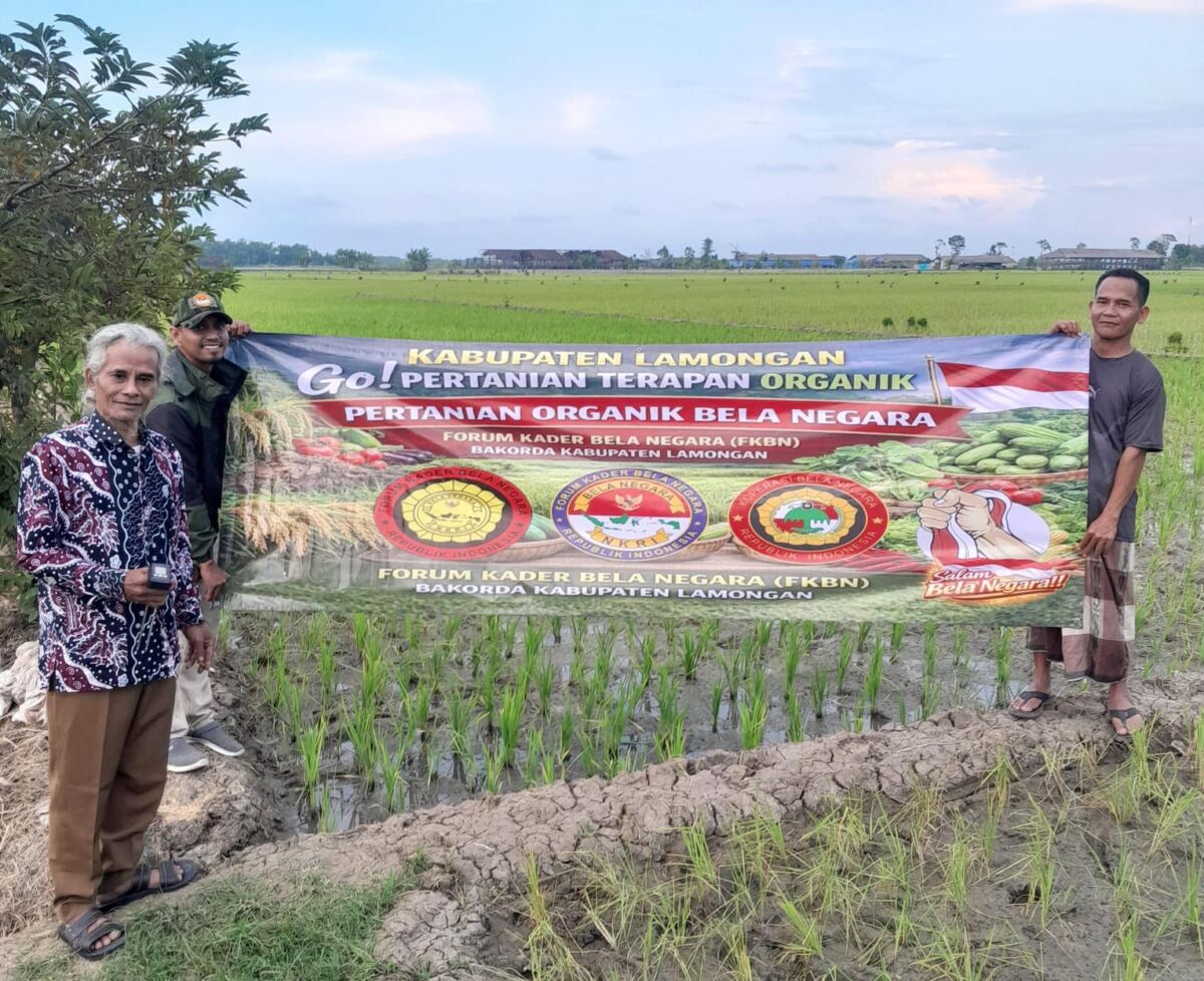 Terapan Organik Bela Negara, Hasil Uji PH Tanah Naik Drastis dalam Hitungan Jam.