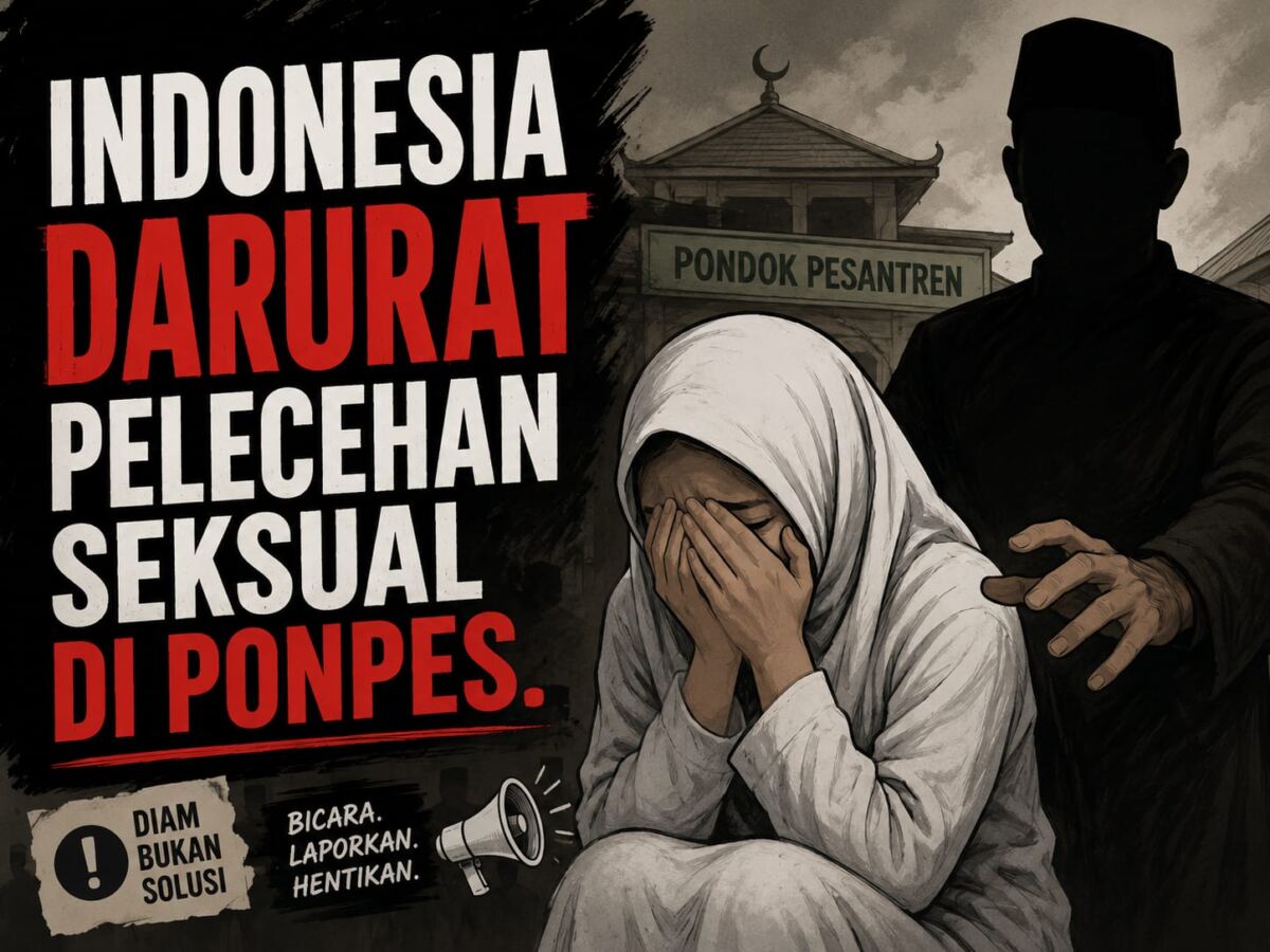 Indonesia Darurat Pelecehan Seksual di Ponpes, Kasus Terus Meningkat Tiap Tahun